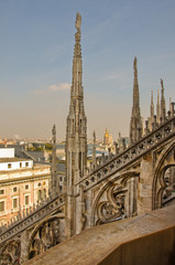Fototapeta na wymiar Duomo of Milan