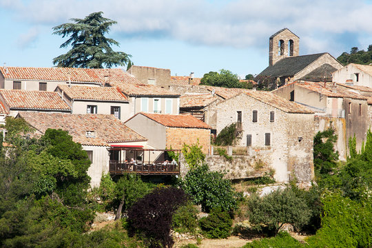 Minerve ancient wine and tourist village in southern France