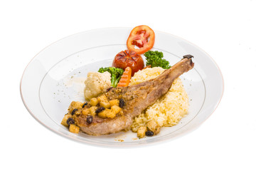 Pork t-bone steak