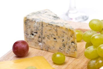 blue cheese close-up, selective focus