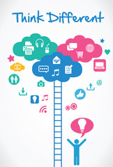 Think different concpet