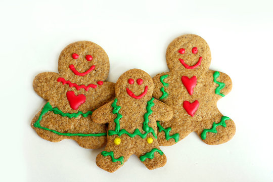 Christmas Gingerbread Family
