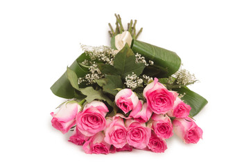 Nice roses in celebration concept