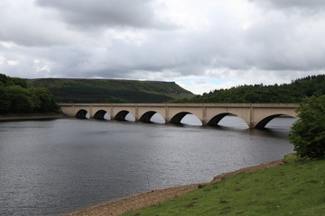Ladybower reservoir bridge