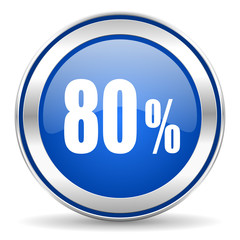 80 percent icon