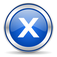 Obraz premium cancel icon