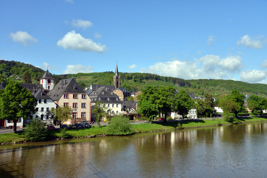 Bernkastel-Wehlen, Mosel, Wehlener Sonnenuhr, St. Agatha