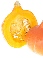 Pumpkin isolated on white