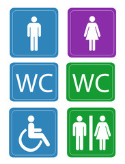 Women's and Men's Toilets