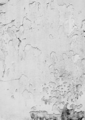 texture of shabby paint and plaster cracks