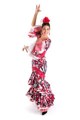 Flamenco dancer in beautiful dress © nenetus
