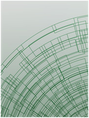 Flyer Design, modern technology vector