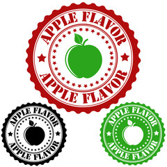 Apple flavor stamp