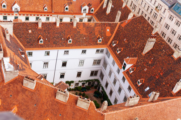 Houses well from St. Stephen's Cathedral