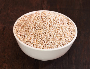 Barley grains