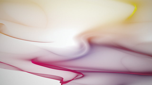 Wonderful video animation - wave object in slow motion &ndash; loop HD 1080p
