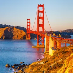 Selbstklebende Fototapete San Francisco Golden Gate Bridge