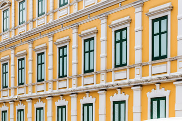 Fototapeta na wymiar European Style Building, Neoclassical Architecture