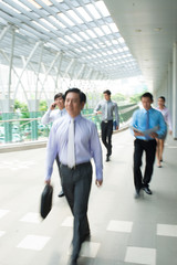 Fototapeta premium Business in motion