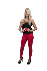 Valentines Day Heart Woman