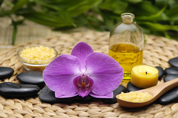 Wellness and relax, spa and aroma therapy setting