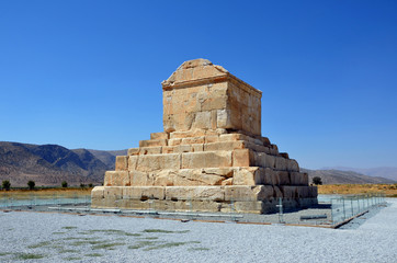 Tomb of Cyrus the Great at Pasargadae in Iran