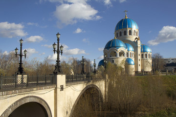 Fototapeta na wymiar Russia. Moscow. Church of the Holy Trinity.