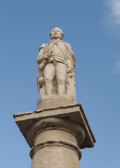 Fototapeta na wymiar Pomnik hrabiego de La Perouse