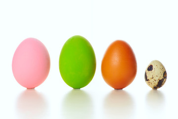 Colored eggs