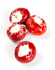 hot round pepper stuffed with cheese