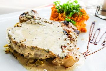 juicy steak beef meat