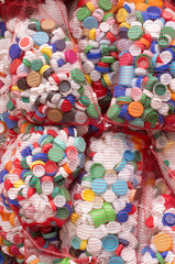 waste bottle caps