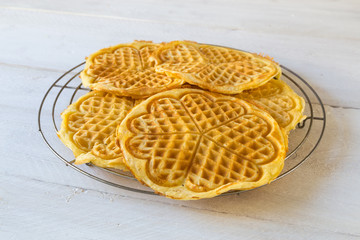 Selbstgemachte Waffeln