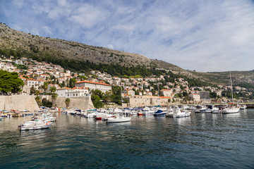 Fototapeta na wymiar Chorwacja. Dubrownik starego portu