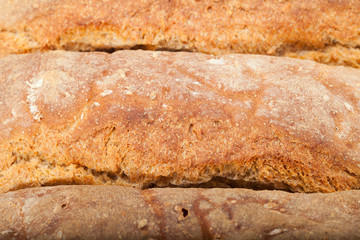 loaves of bread traditionally roasted.