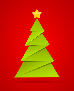 Grüner Weihnachtsbaum