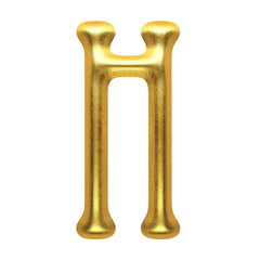 isolated golden figure