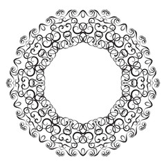 Circullar border frame o