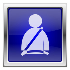 Safety belt icon