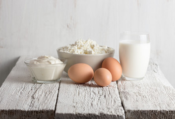Dairy products and eggs