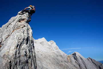 Alpine climbing