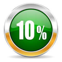 10 percent icon