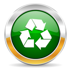 Obraz premium recycle icon