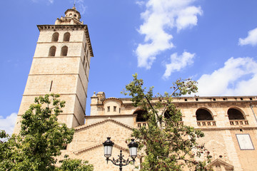 Fototapeta na wymiar Kirche von Inca auf Mallorca