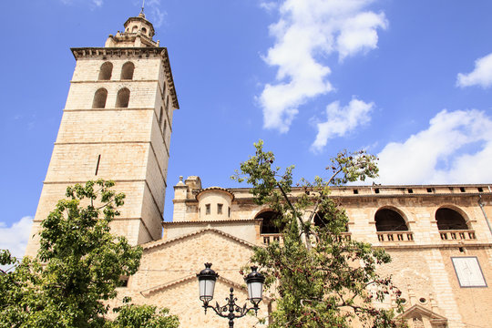 Kirche Von Inca Auf Mallorca