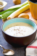 Leek and Potatoes soup