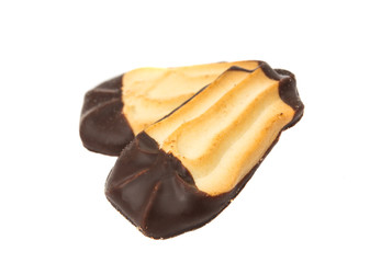 Chocolate covered biscuit