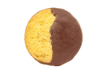 Chocolate covered biscuit