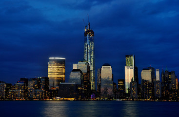New York Skyline at Night
