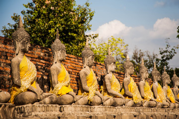 buddha statue in Thai Temple,Free public history